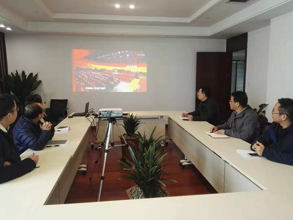 水投建設(shè)集團機關(guān)黨支部開展向黃群、宋月才、姜開斌同志為代表的抗災(zāi)搶險英雄群體和王繼才同志學(xué)習(xí)活動
